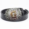 Letter G Alloy Buckle Belt Rock Music Belt Punk Aesthetic Belt Fashion Personality