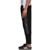 Adidas Originals Logo Print High Waist Straight Leg Knit Sports Pants Men Bottoms Black DX6012