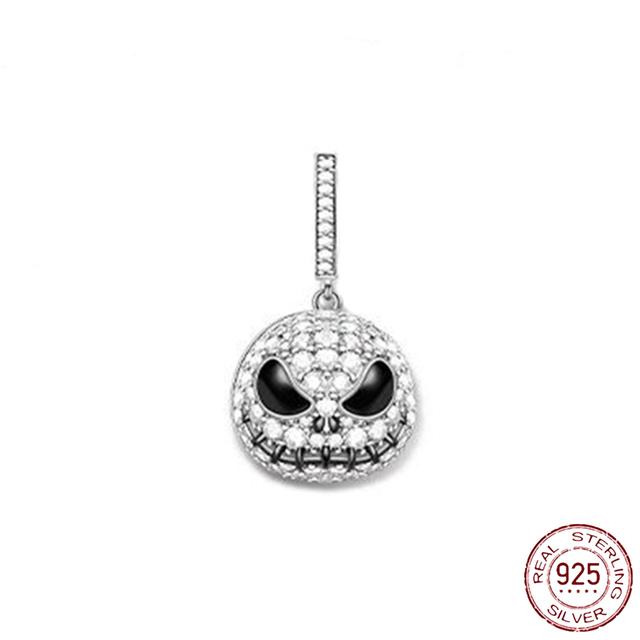 S925 Стерлингового Серебра Аист и Мерцающие Звезды Мотаться Шарм Подходит Оригинальный Модный Браслет S925 Женские Ювелирные Изделия Подарок