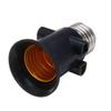 Accessories Splitter Light Base Light Socket Lamp Holder Screw Converter Bulb Base Socket Adapter