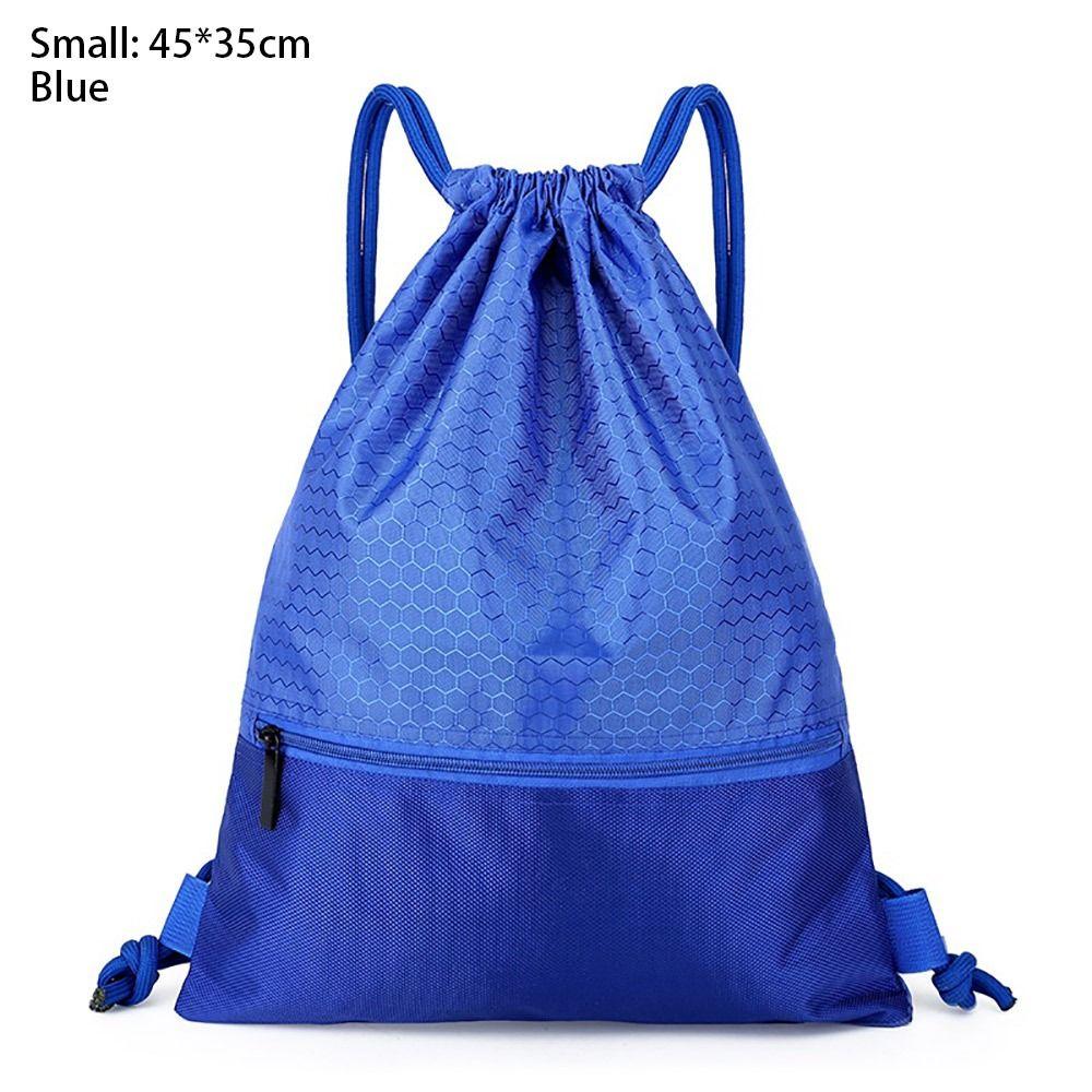1Pcs Basketball Helmet Storage Sports Drawstring Pocket Outdoor Zipper Bag Simple Fitness Backpack