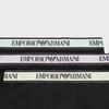 Emporio Armani Мужское нижнее белье Боксеры Повседневные с принтом логотипа и букв SS24 3 шт. Черный 111357-4R717-50620