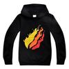Новая детская одежда Толстовка с капюшоном PrestonPlayz с логотипом Fire Inspired Sweatshirts Толстовка Preston Playz Merch для мальчиков и девочек