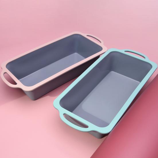 Силиконовая форма для кексов с антипригарной ручкой, пищевая устойчивая к высоким температурам форма для выпечки, кухонные принадлежности