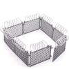 Military Building Blocks DIY Blocks Parts Toys for Boys Wire Mesh Accessories Protective Isolation Net Roadblock War Scene