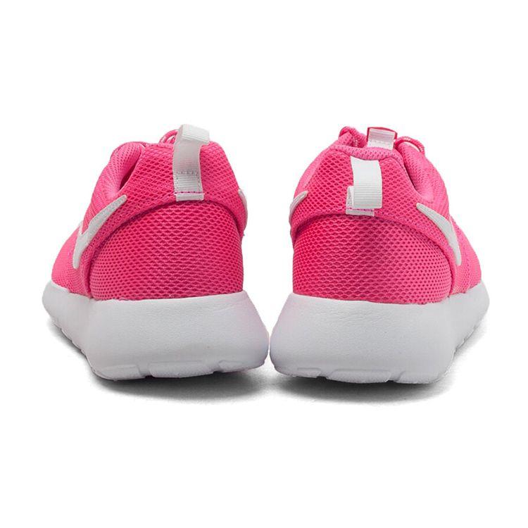 Nike Кроссовки Roshe One GS Pink Blast Kids Белые 599729-611