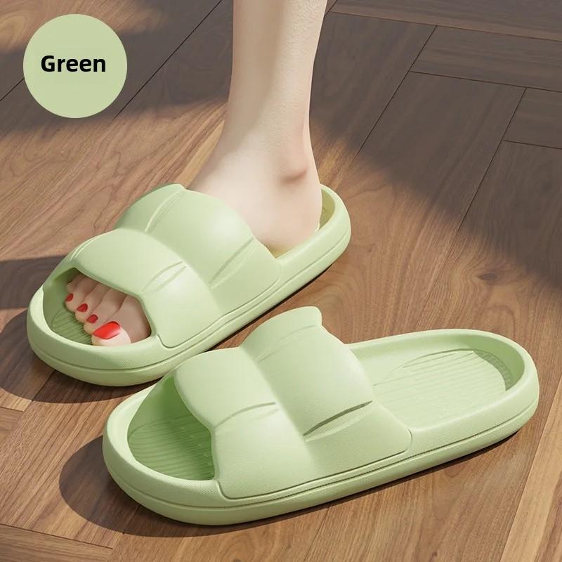 Summer Home Use Soft Bottom Indoor Slippers For Men And Women Anti-Slip Wear Resistant Bathroom Slippers Couple Slippers
