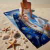 Our Lady Of Guadalupe Maria Beach Towel, Super Soft Microfiber, Gift for Her/Him, Birthday, for Pool, Beach, Travel, Home Decor Fan gifts