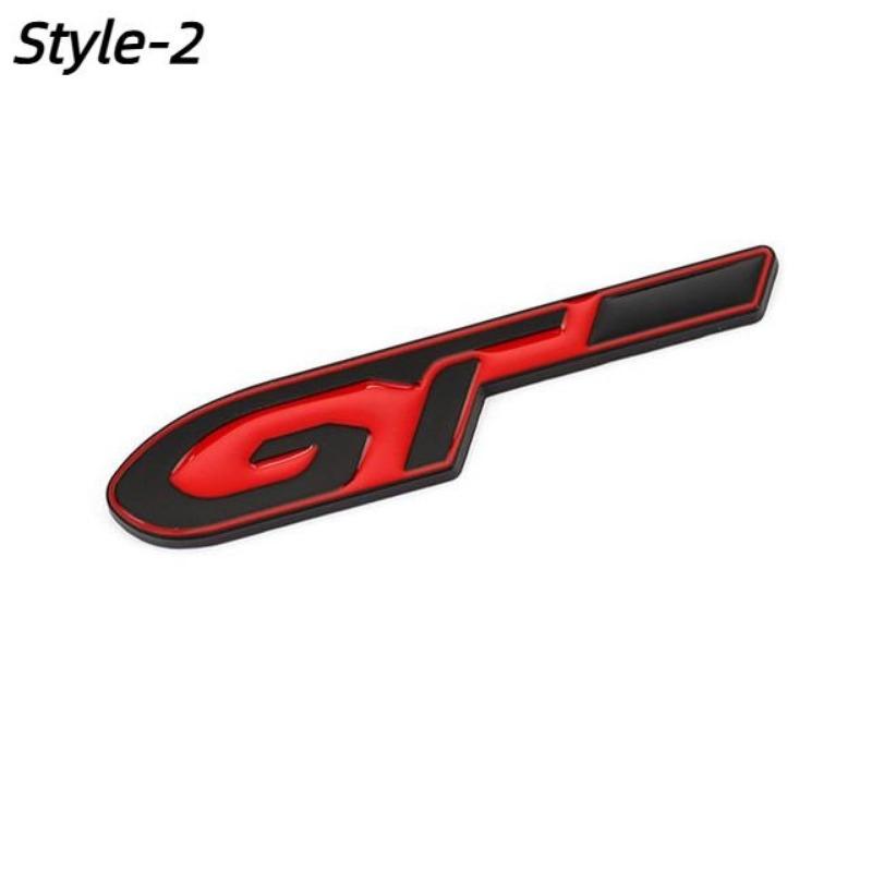 Автомобиль GT LINE Styling Metal Car Badge Rear Emblem tail наклейка для 206 208 308 307 207 208 3008 407 508 2008 RCZ Rio K3 K5