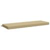 2 piece Bench Cushions SOEST 2 pcs. 100percent  Polyester Beige