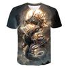 Dragon 3D Printed Children's T-Shirt Fashion Streetwear O-Neck Kids Short Slee T Shirts Hip Hop Children's T-shirt Tees Tops Harajuku Clothing