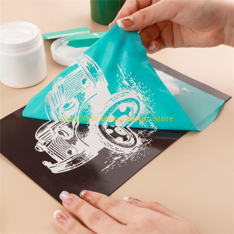 92MF Самоклеящийся трафарет для шелкографии Рождественский гном Многоразовый сетчатый трафарет для переноса Моющийся для DIY живописи Шелк