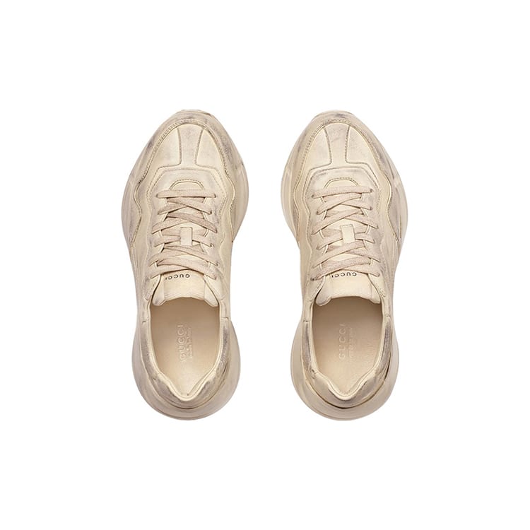Gucci Wmns Rhyton 'Distressed Ivory' Women's 550046 A9L00 9522