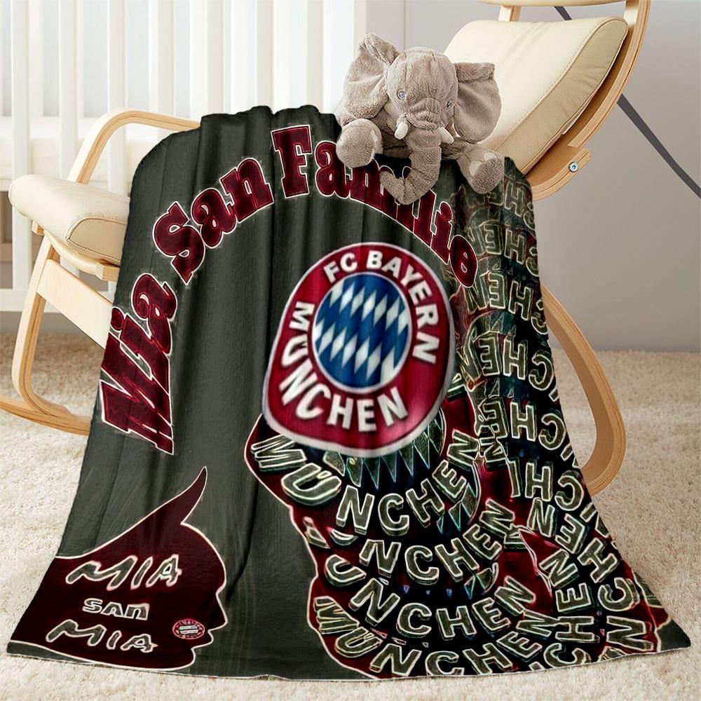 Bayern Munich Blanket Durable Comfort Perfect for Chair Picnics Couch for All Occasions Warmthful Decor Gifts For Family Or Friends