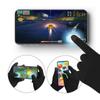 Игровые перчатки для сенсорного экрана унисекс, теплые дышащие ультратонкие противоскользящие перчатки с защитой от пота и 5 пальцами