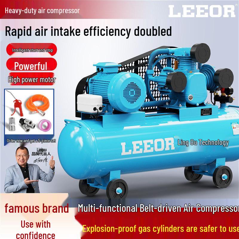 High-Pressure Air Compressor for Auto Repair & Spray Painting (380V & 220V)