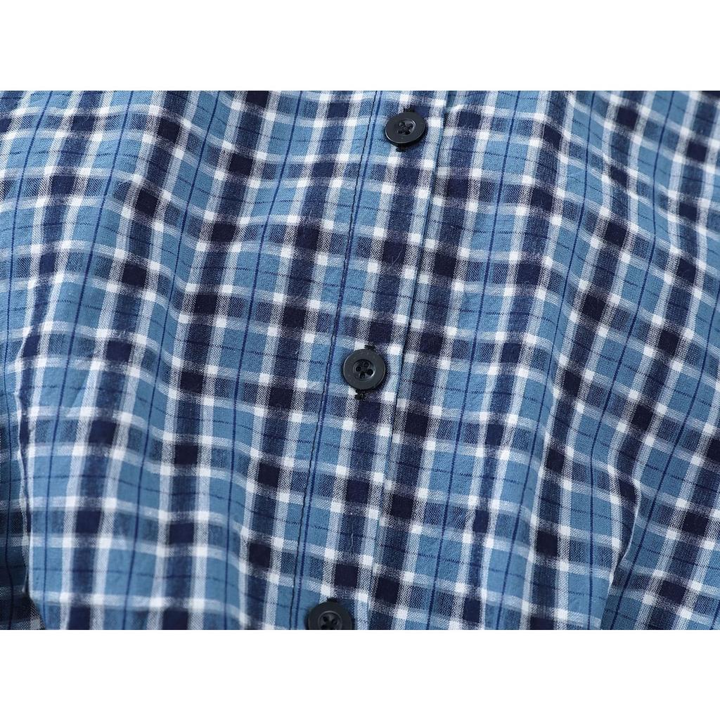 VAYLA Новая американская винтажная рубашка для горячей девушки Женская повседневная приталенная рубашка с длинным рукавом и воротником Ирт Универсальная клетчатая рубашка