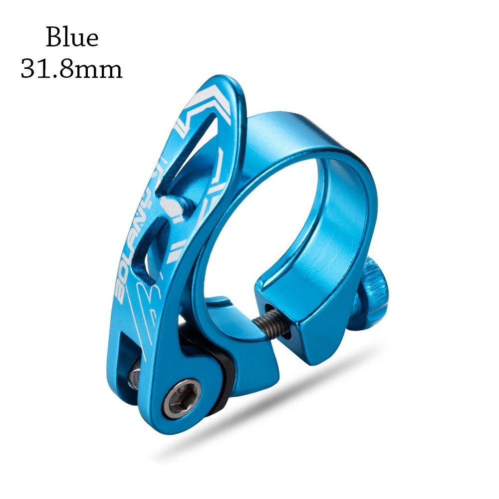 High Quality 31.8/34.9mm Road Bike Aluminium Bicycle Seatpost Clamps Quick Release Bike Seat Clamp