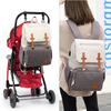 Diaper Backpack Baby Stroller Bag Mummy Daddy Waterproof Oxford Handbag Nursing Nappy Kits Maternity Packs USB Warmer Holder