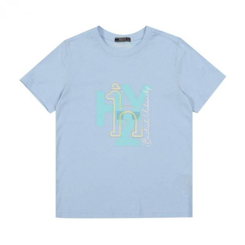 Футболка с органическим принтом Hazzys Kids hTm01Tr05m Bu