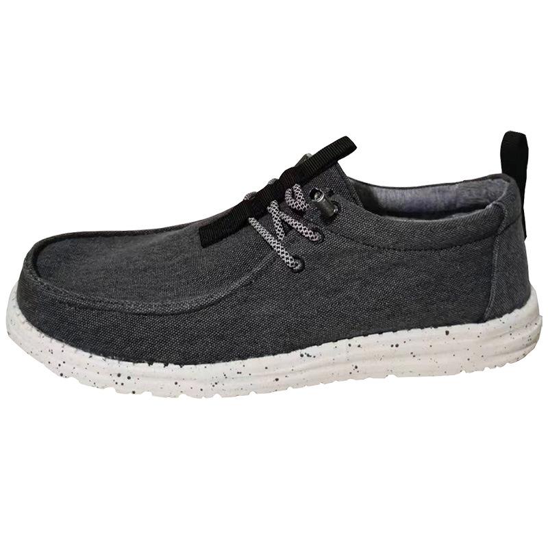 Уличные мужские повседневные джинсовые парусиновые туфли вулканизированные туфли модные роскошные стильные дизайнерские дышащие мужские кроссовки мокасины 2024