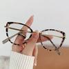 Fashion Cat Eye Frame Eyeglasses Photochromic Blue Light Blocking Glasses Women Men Fashion Metal Optical Spectacles Eyewear