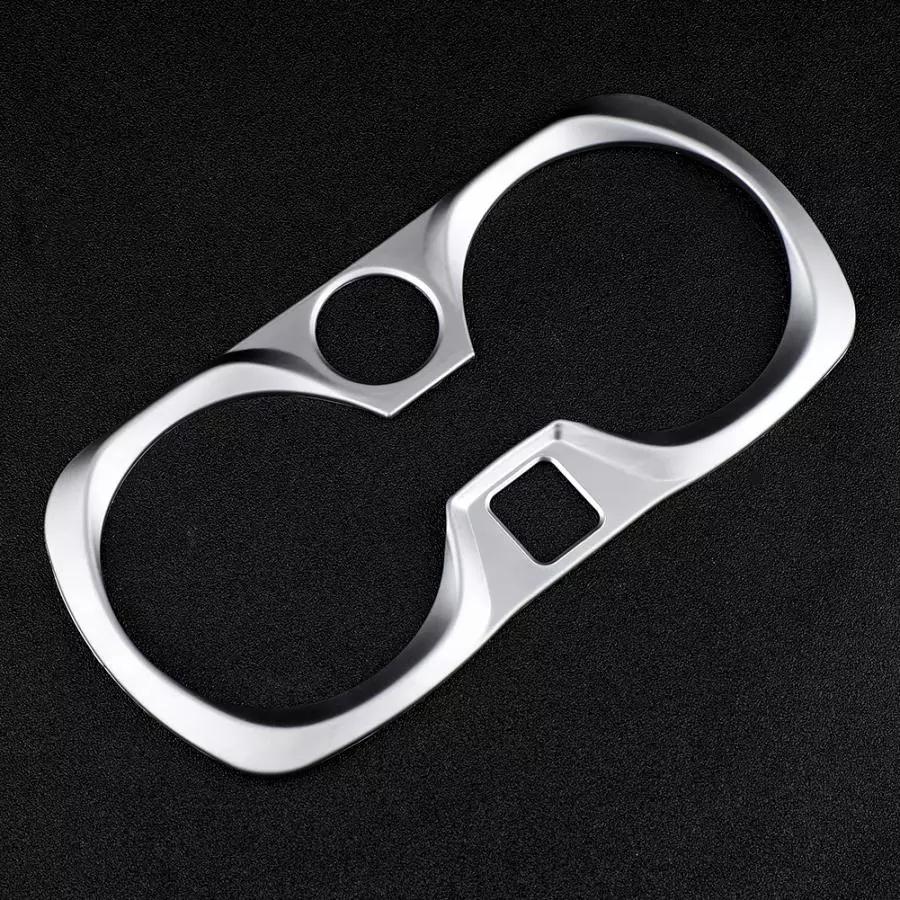 Для BMW 3 серии G20 G28 автомобильные аксессуары из АБС-пластика, внутренний центральный держатель для стакана с водой, крышка панели, отделка, АБС-пластик, хромированный