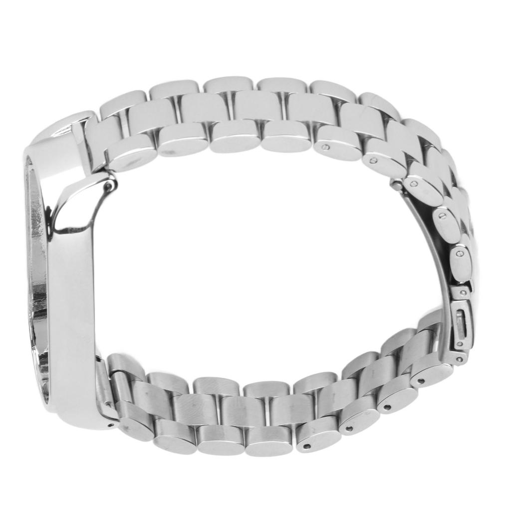 Smartwatch Wrist Band Strap Stainless Steel Anti Lost with Double   Folding Buckle for   Band 6