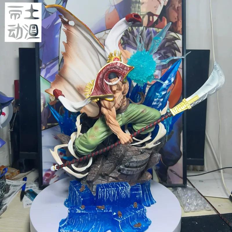 Фигурки One Piece Модель 40 см Дх Эдвард Ньюгейт Фигурка Действия Статуя ГК Белоус Фигурка Периферийные Игрушки ПВХ Коллекционные Куклы