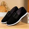 Cloth shoes men's thickened wool lasagna high-top velvet warm cotton shoes winter lasagna old cloth shoes
