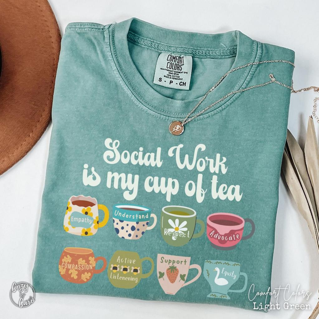 Social Worker Shirt, New Social Worker Gift, School Social Worker Shirt, Coworker Lsw Gift, Msw Gift, Lcsw Gift, Grad Student LMSW Tee