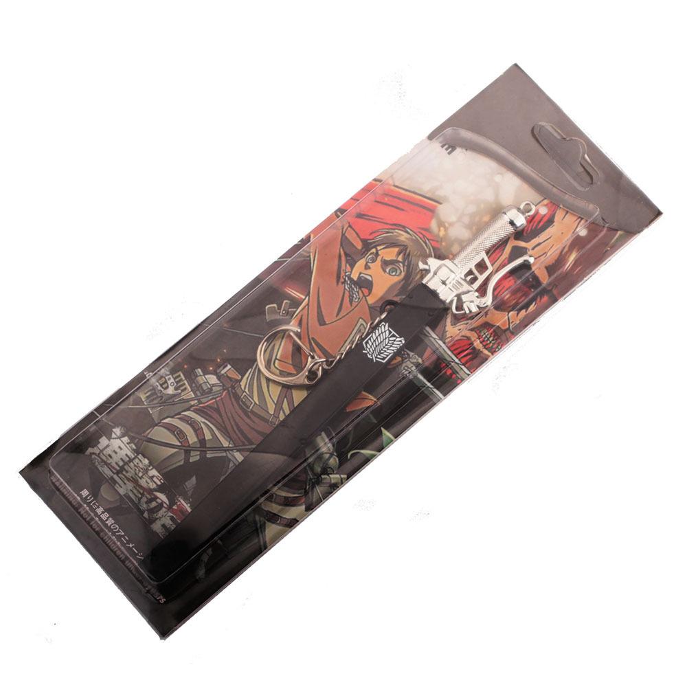 Аниме Атака Титанов Брелок Свободное Крыло Аллена Оболочка из Сплава Меч Модель Игрушечный Брелок