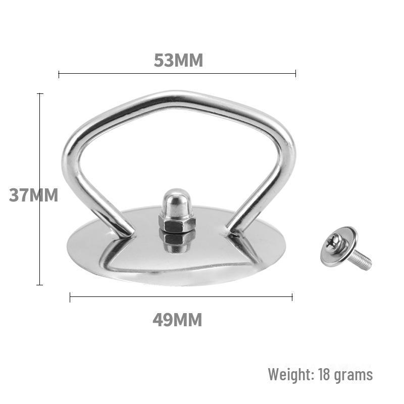 Ручка для крышки кастрюли из нержавеющей стали, устойчивая к высоким температурам, универсальный аксессуар для кухонной утвари, устойчивый к ожогам