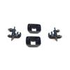 EDP1656-1 2 Pieces Sun Visor Shade Holder Hook Clips Black Color for  A1 A3 A4 B7 B8 B9 A5 A6 C6 Q2 Q3 Q5 TT Seat Exeo