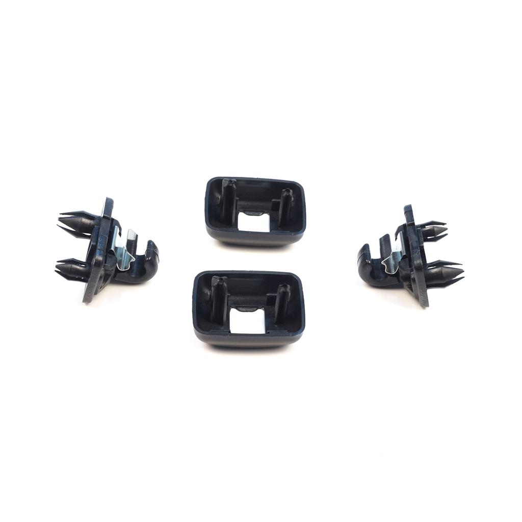 EDP1656-1 2 Pieces Sun Visor Shade Holder Hook Clips Black Color for A1 A3 A4 B7 B8 B9 A5 A6 C6 Q2 Q3 Q5 TT Seat Exeo
