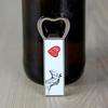 Zweibrücker – Bottle opener with a horse, personalized fridge magnet bottle opener | Art-Dog