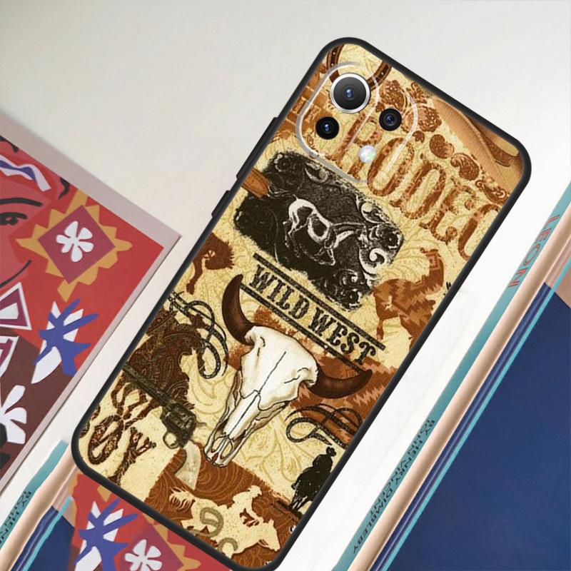 Ковбой Ковбойша Howdy Вестерн Бохо Для Xiaomi 14 15 Ultra 13T 14T 15T 17 Pro Max Чехол Для POCO F8 Ultra X7 X5 X6 F5 F6 F7 Pro