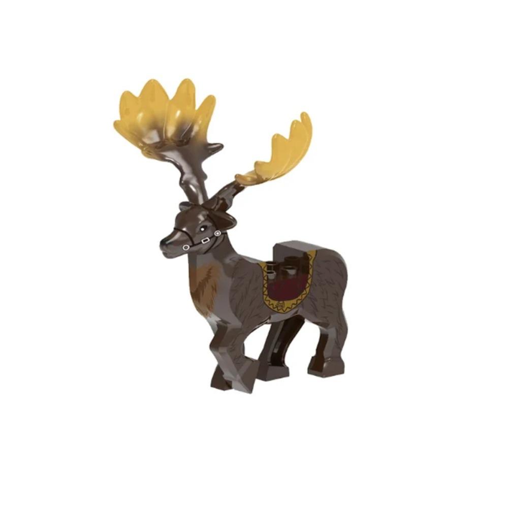 Военные Средневековые Строительные Блоки Фигурки Солдат Рыцарская Экипировка Аксессуары для Животных Маунт Броня Боевой Конь Мини Кирпичики MOC