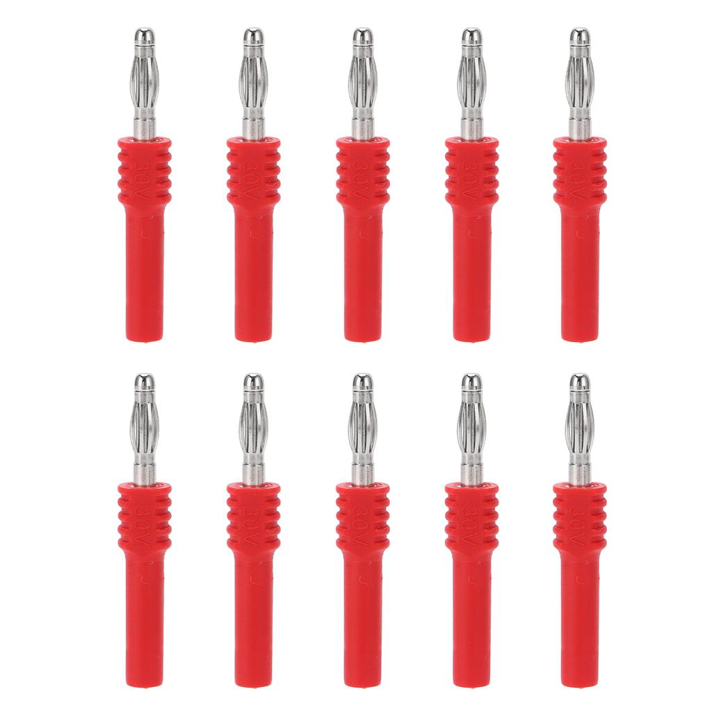 10 шт. J.20025 разъем типа «банан», 4 мм штекер на 2 мм гнездо, адаптер для мультиметра типа «банан»