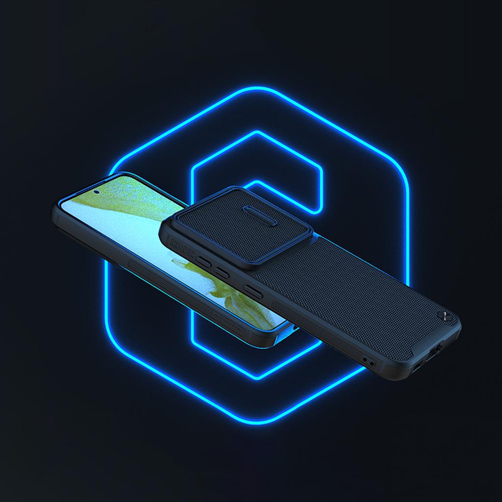 Nillkin Rugged Textured Case for Samsung Galaxy S23 with Camera Shield - Black