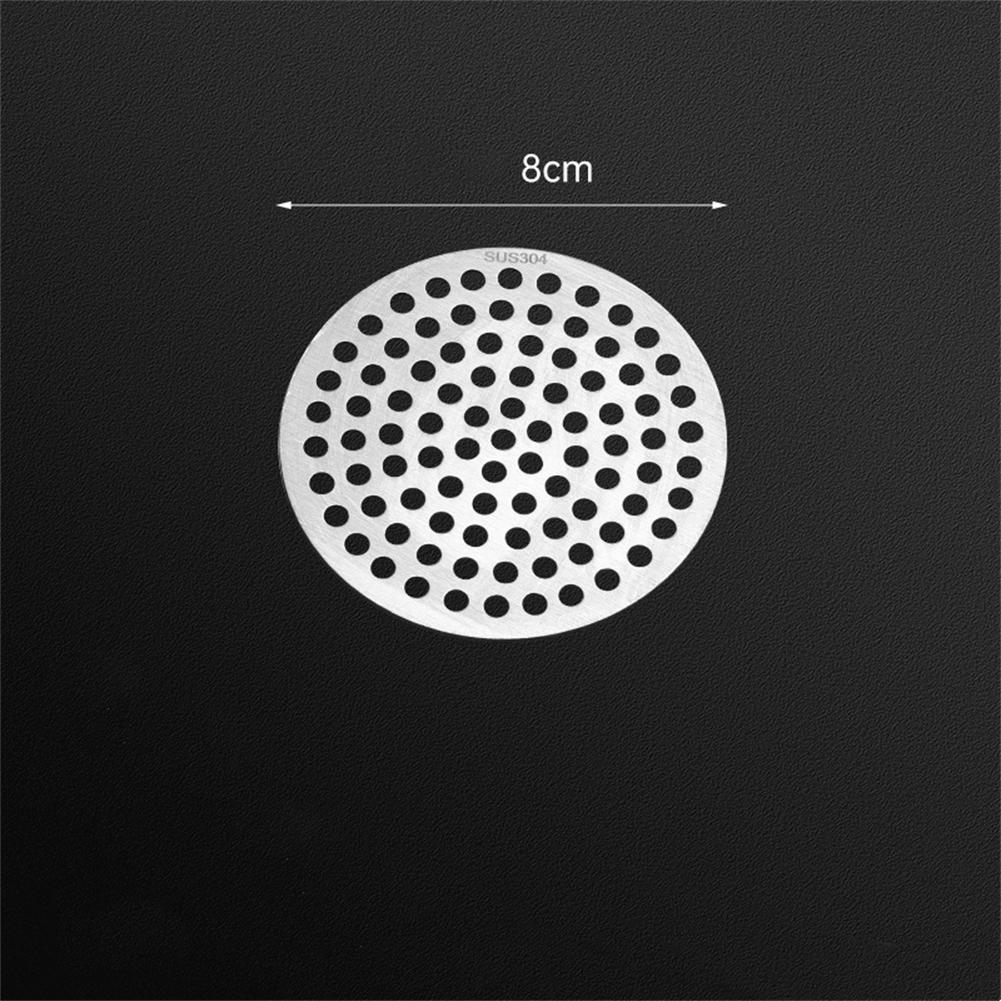Эффективная блокировка волос и мусора, нержавеющая сталь, слив для душа в ванной, фильтр для волос, высококачественная нержавеющая сталь, круглая форма