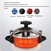 2L Pressure Cooker Stainless Steel Canner Double Bottom Pressure Cooker for Gas Stoves Induction Stoves