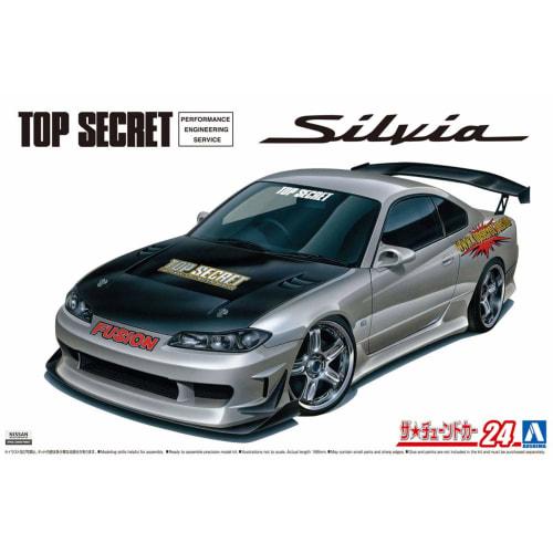 Аошима Бунка Кёзай (АОСИМА) 1/24 Серия Тюнингованных Автомобилей №. 24 Nissan Top Secret S15 Silvia 1999 Пластиковая модель