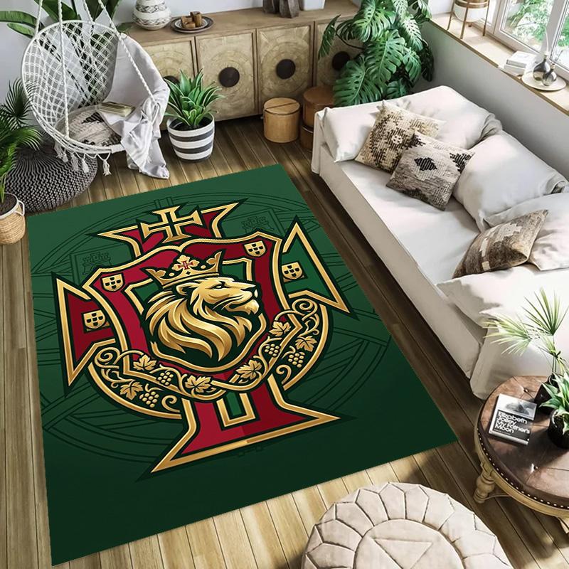 Heritage Royal Emblem carpet printing Living room and bedroom mats Doormat Office chair cushion Bathroom mat