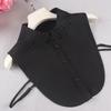 24 Styles Female Chiffon Fake Collar for Women Blouse Shirt False Collar Ladies Lapel Detachable Collar Female Decorative