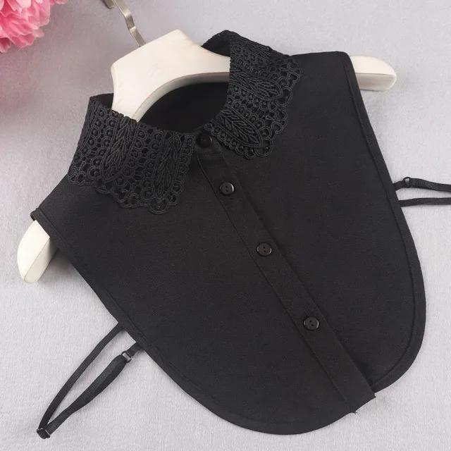 24 Styles Female Chiffon Fake Collar for Women Blouse Shirt False Collar Ladies Lapel Detachable Collar Female Decorative