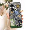 For ITEL P65 Cute Cat Flower Cartoon Phone Case For Itel P671L ItelP65 Shockproof Soft Silicone Covers Bumpers
