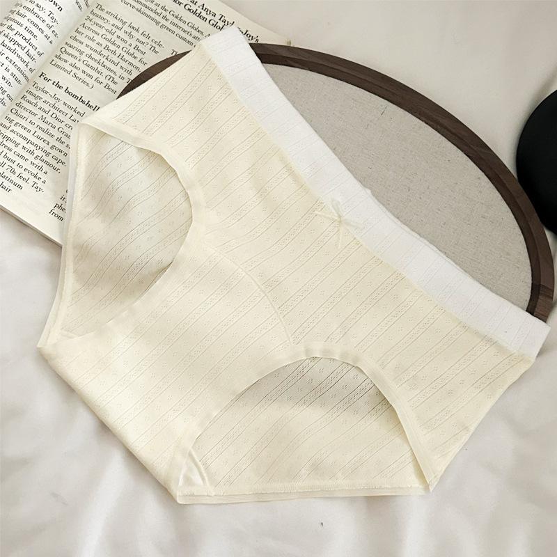 Women's Antibacterial Underwear Pure Cotton Triangle Underwear Summer Thin Shorts