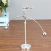 Metal Balancing Pendulum, 2 People Dancing Balancing Pendulum, Stress Relief Toy for Office Home Desk Decoration