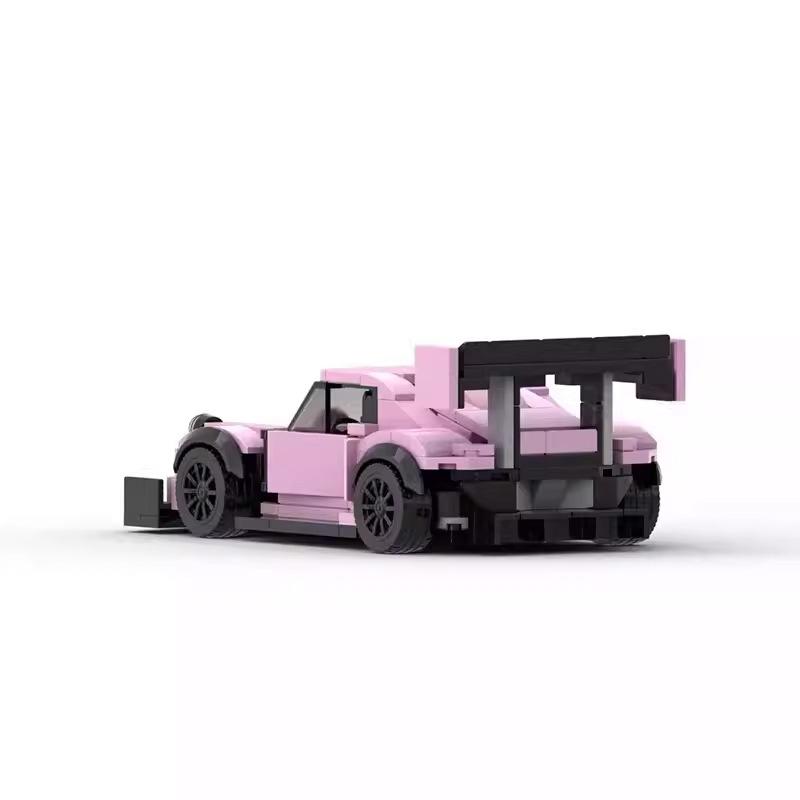 Compatible With Building Blocks MOC-128479 Pink Treasure Season 911 Assembled Small Particle Toy Gift For Men